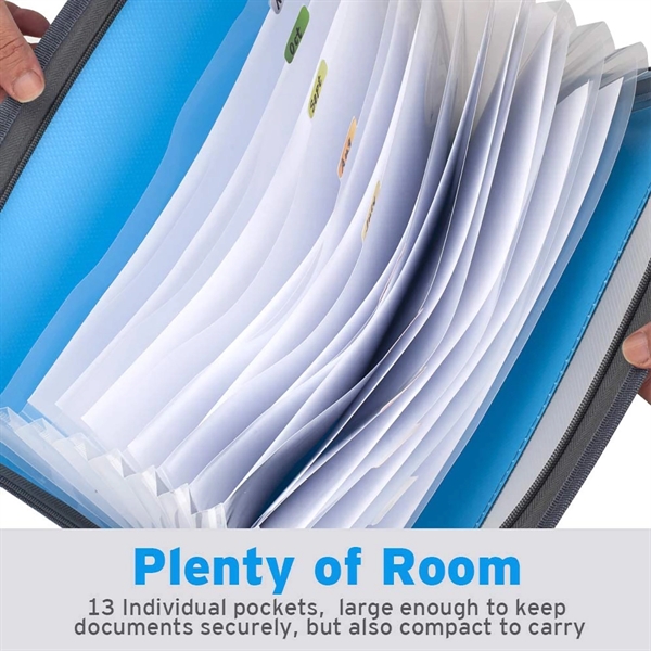 In Stock Expanding File Folder with Label Gift - In Stock Expanding File Folder with Label Gift - Image 3 of 10