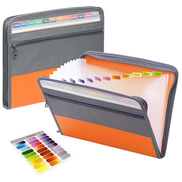 In Stock Expanding File Folder with Label Gift - In Stock Expanding File Folder with Label Gift - Image 4 of 10