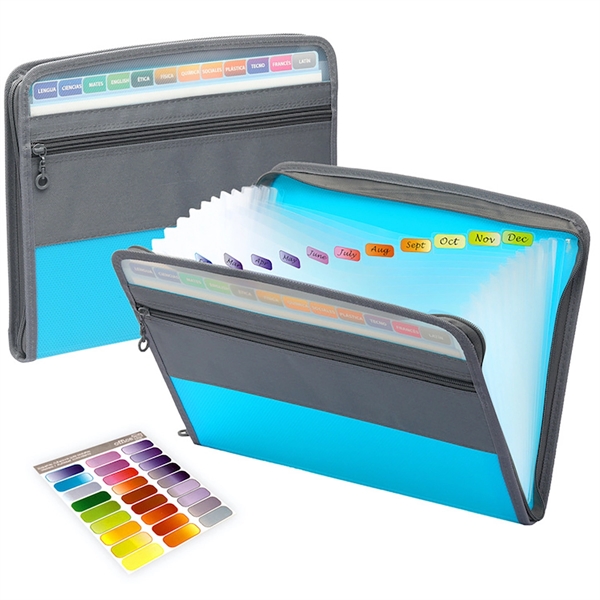 In Stock Expanding File Folder with Label Gift - In Stock Expanding File Folder with Label Gift - Image 5 of 10