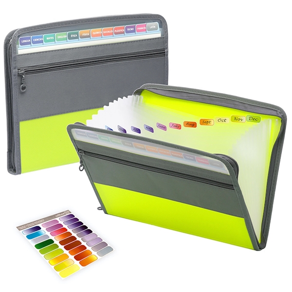 In Stock Expanding File Folder with Label Gift - In Stock Expanding File Folder with Label Gift - Image 9 of 10