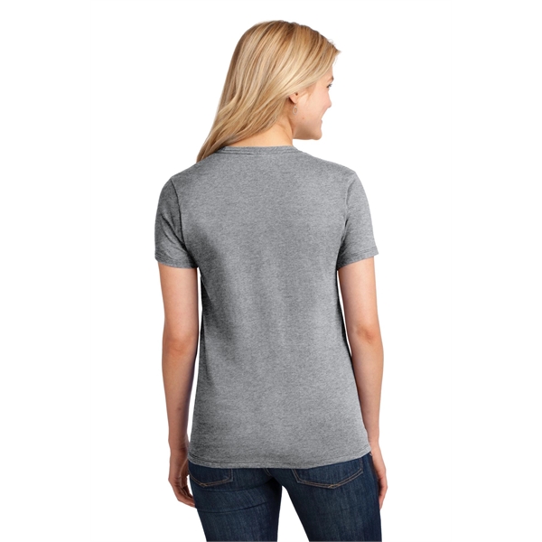 Port & Company Women's Core Cotton Tee. - Port & Company Women's Core Cotton Tee. - Image 137 of 144