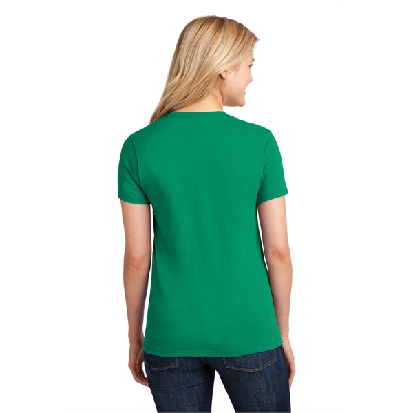 Port & Company Women's Core Cotton Tee. - Port & Company Women's Core Cotton Tee. - Image 139 of 144