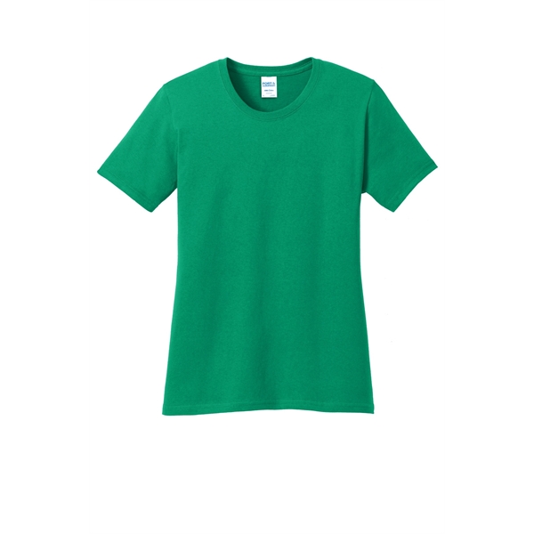 Port & Company Women's Core Cotton Tee. - Port & Company Women's Core Cotton Tee. - Image 140 of 144