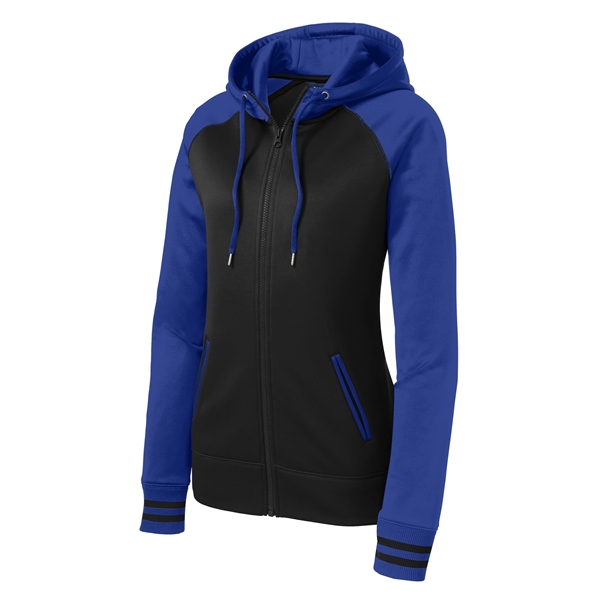 Sport-Tek Women's Sport-Wick Varsity Fleece Full-Zip Hood... - Sport-Tek Women's Sport-Wick Varsity Fleece Full-Zip Hood... - Image 25 of 25