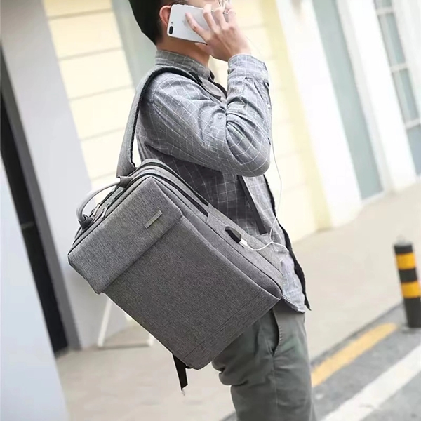 15.6 " Laptop Backpack with USB port - 15.6 " Laptop Backpack with USB port - Image 5 of 5