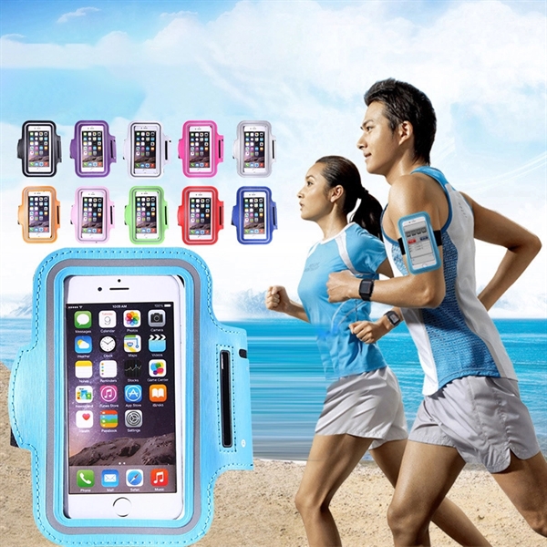 Waterproof Running Armband Cell Phone Holder - Waterproof Running Armband Cell Phone Holder - Image 1 of 7