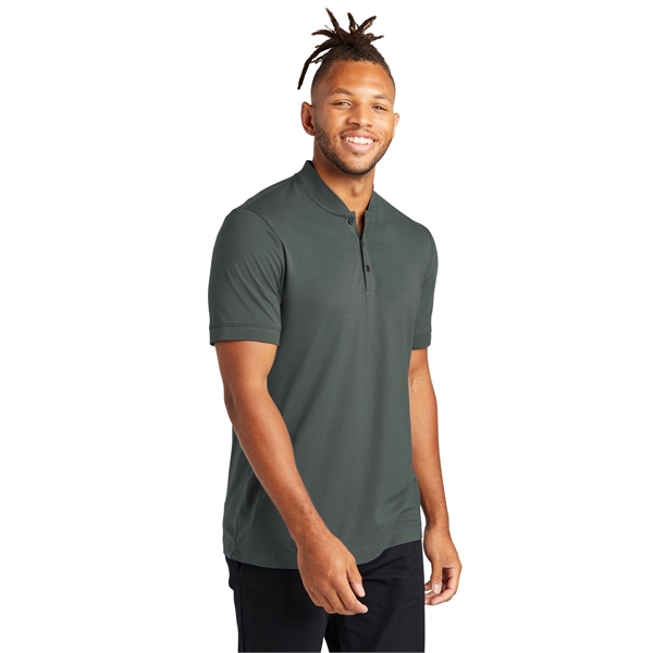 Mercer+Mettle Stretch Pique Henley - Mercer+Mettle Stretch Pique Henley - Image 4 of 30