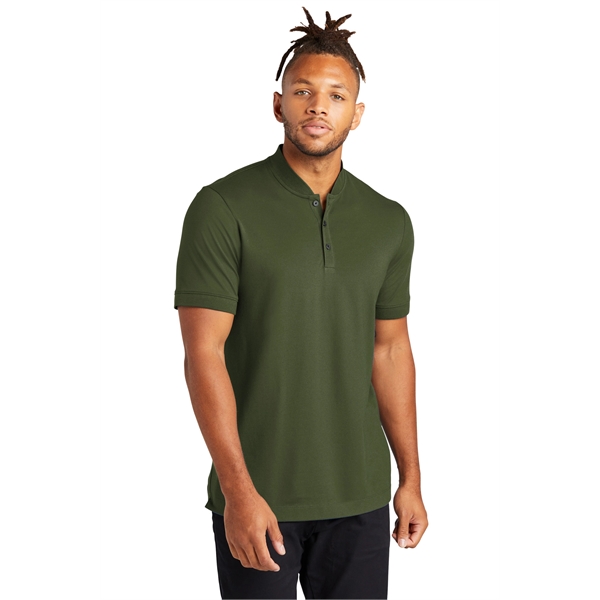 Mercer+Mettle Stretch Pique Henley - Mercer+Mettle Stretch Pique Henley - Image 25 of 30