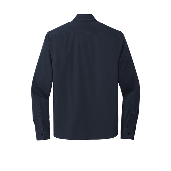 Mercer+Mettle Long Sleeve Stretch Woven Shirt - Mercer+Mettle Long Sleeve Stretch Woven Shirt - Image 24 of 35