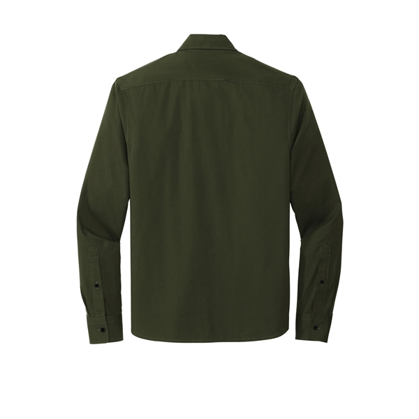Mercer+Mettle Long Sleeve Stretch Woven Shirt - Mercer+Mettle Long Sleeve Stretch Woven Shirt - Image 29 of 35