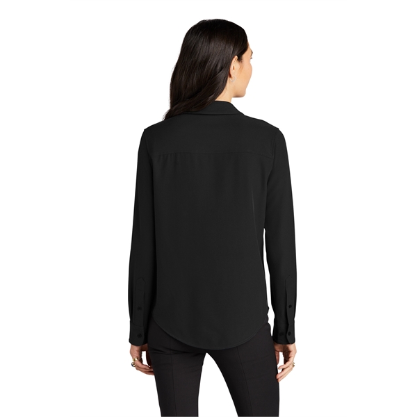 Mercer+Mettle Women's Stretch Crepe Long Sleeve Camp - Mercer+Mettle Women's Stretch Crepe Long Sleeve Camp - Image 6 of 20