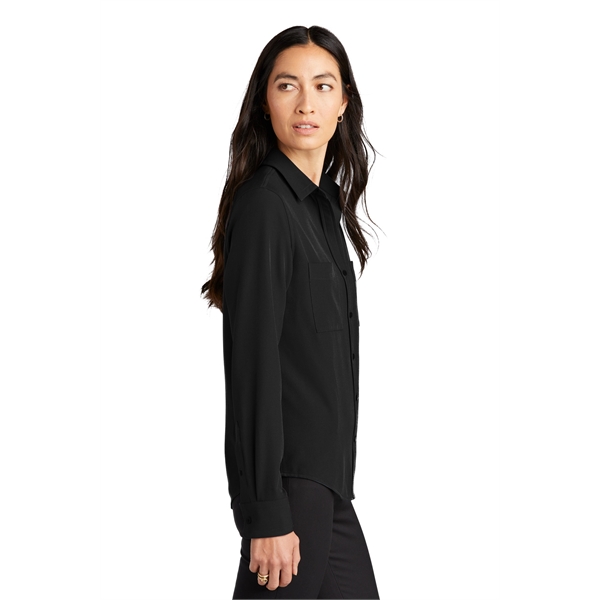 Mercer+Mettle Women's Stretch Crepe Long Sleeve Camp - Mercer+Mettle Women's Stretch Crepe Long Sleeve Camp - Image 7 of 20