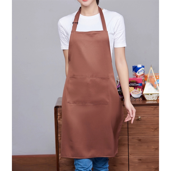 12 oz. Waterproof Woven knitted Kitchen Aprons w/ 2 Pockets - 12 oz. Waterproof Woven knitted Kitchen Aprons w/ 2 Pockets - Image 4 of 8