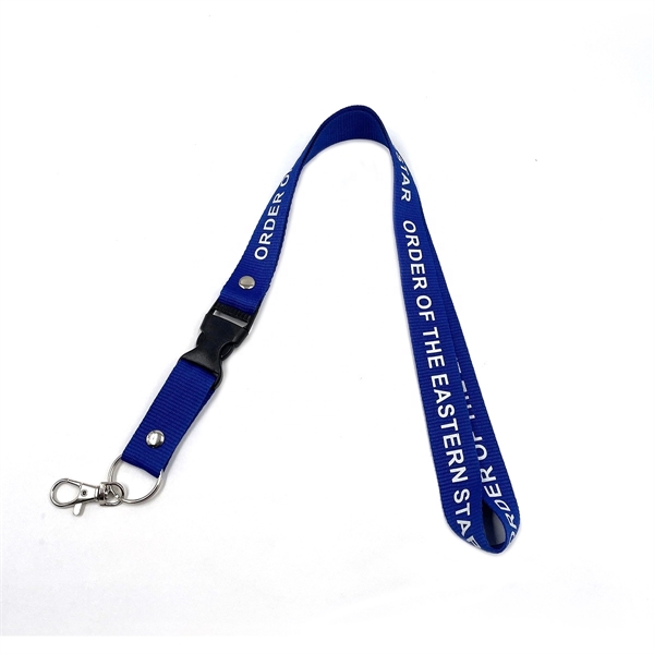 Custom Polyester Lanyards With Logo - Custom Polyester Lanyards With Logo - Image 1 of 4