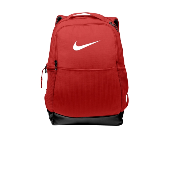 Nike Brasilia Printed Training Backpack - Light Silver