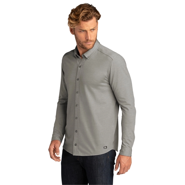 OGIO Code Stretch Long Sleeve Button-Up. - OGIO Code Stretch Long Sleeve Button-Up. - Image 4 of 15