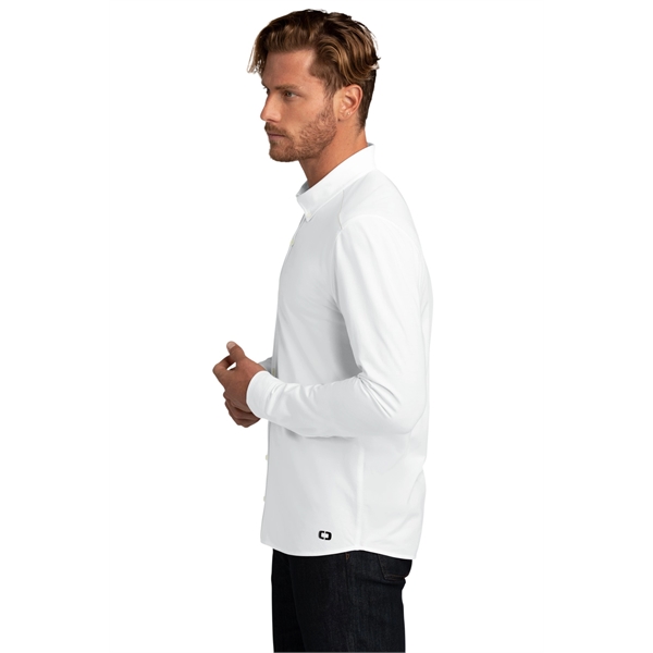 OGIO Code Stretch Long Sleeve Button-Up. - OGIO Code Stretch Long Sleeve Button-Up. - Image 11 of 15