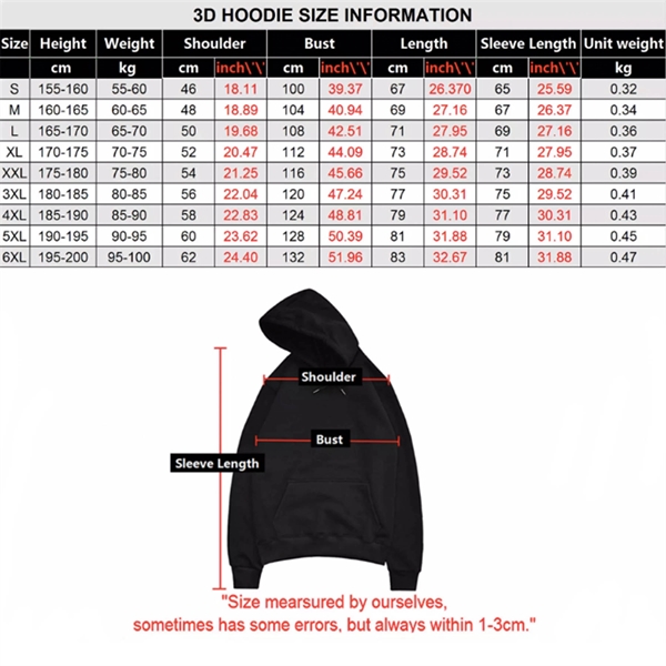 Men's Hoodie Sweatshirt - Men's Hoodie Sweatshirt - Image 3 of 3