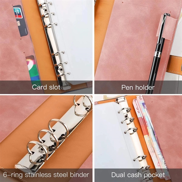 Leather Notebook Binder - Leather Notebook Binder - Image 4 of 8