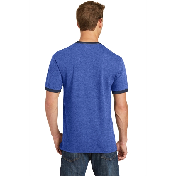 Port & Company Core Cotton Ringer Tee. - Port & Company Core Cotton Ringer Tee. - Image 49 of 49