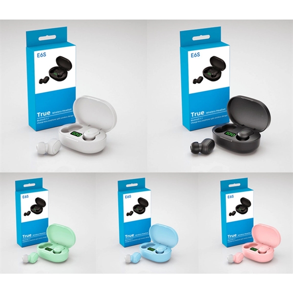 Wireless Bluetooth Headphones Earbuds - Wireless Bluetooth Headphones Earbuds - Image 5 of 8