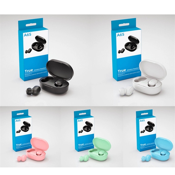 Wireless Bluetooth Headphones Earbuds - Wireless Bluetooth Headphones Earbuds - Image 6 of 8