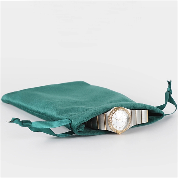 Velvet Drawstring Bag - Velvet Drawstring Bag - Image 2 of 2