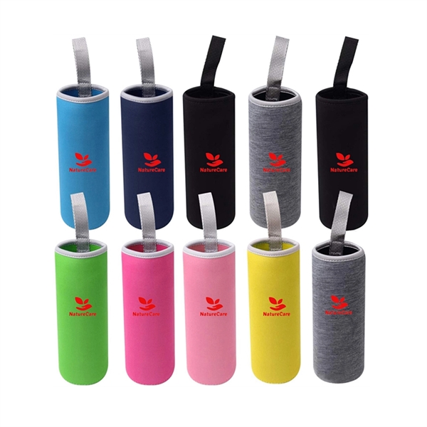 Neoprene Insulated Water Bottle Cover - Neoprene Insulated Water Bottle Cover - Image 1 of 2