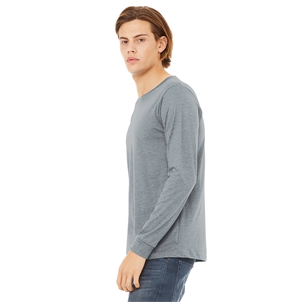 BELLA+CANVAS Unisex Heather CVC Long Sleeve Tee - BELLA+CANVAS Unisex Heather CVC Long Sleeve Tee - Image 4 of 92