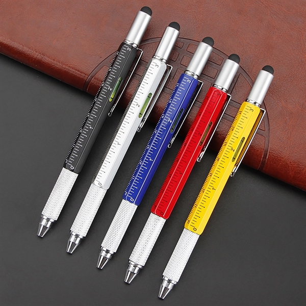 6 in 1 Multi-functional Stylus Pen - 6 in 1 Multi-functional Stylus Pen - Image 4 of 6