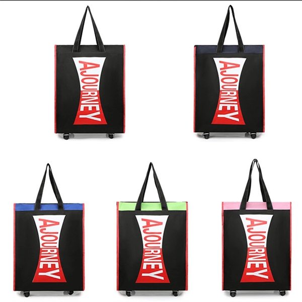 Large Capacity Rolling Tote - Large Capacity Rolling Tote - Image 5 of 6