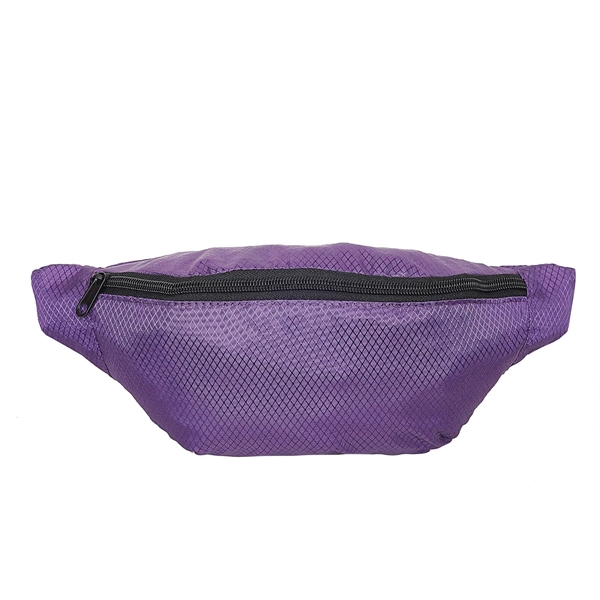 Waterproof Ribstop Waist Fanny Packs w/ 1 Zipper (13"x6") - Waterproof Ribstop Waist Fanny Packs w/ 1 Zipper (13"x6") - Image 3 of 18