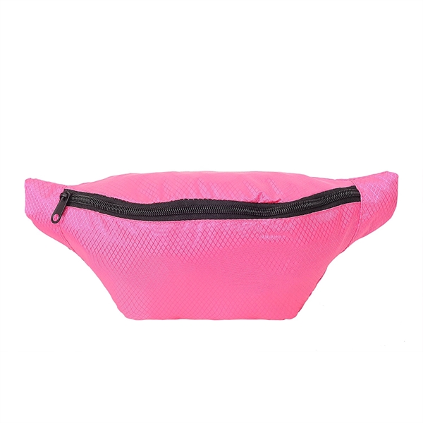 Waterproof Ribstop Waist Fanny Packs w/ 1 Zipper (13"x6") - Waterproof Ribstop Waist Fanny Packs w/ 1 Zipper (13"x6") - Image 4 of 18
