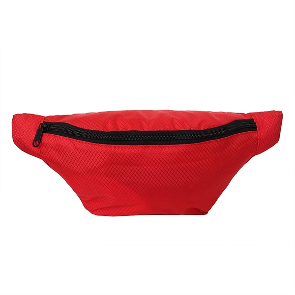 Waterproof Ribstop Waist Fanny Packs w/ 1 Zipper (13"x6") - Waterproof Ribstop Waist Fanny Packs w/ 1 Zipper (13"x6") - Image 6 of 18