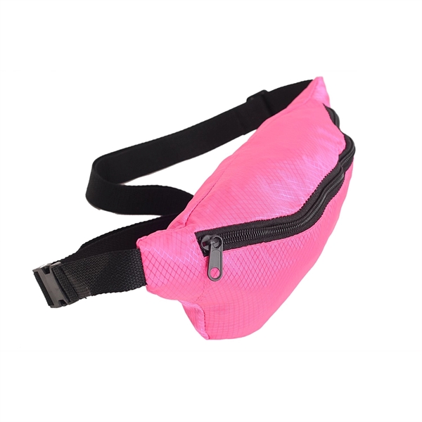 Waterproof Ribstop Waist Fanny Packs w/ 1 Zipper (13"x6") - Waterproof Ribstop Waist Fanny Packs w/ 1 Zipper (13"x6") - Image 13 of 18