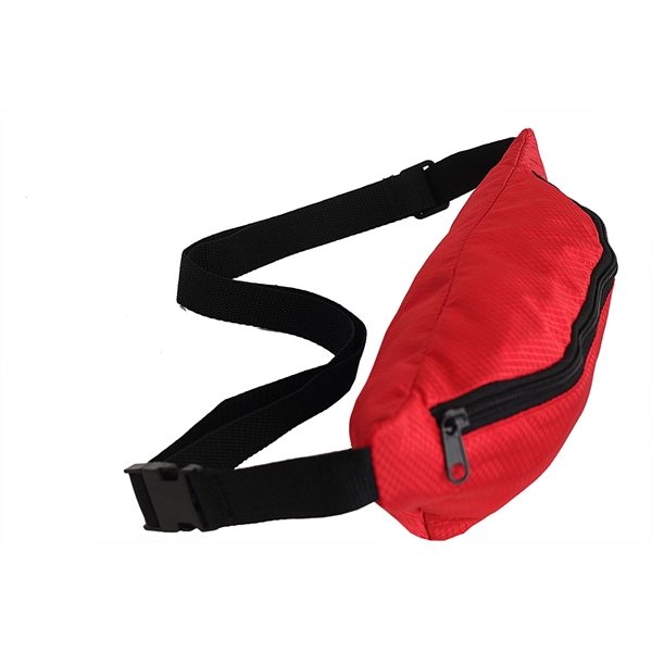 Waterproof Ribstop Waist Fanny Packs w/ 1 Zipper (13"x6") - Waterproof Ribstop Waist Fanny Packs w/ 1 Zipper (13"x6") - Image 15 of 18