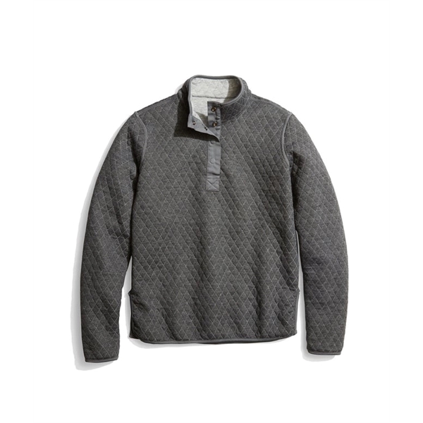 Marine Layer - Women's Reversible Quilted Corbet Pullover - Marine Layer - Women's Reversible Quilted Corbet Pullover - Image 0 of 6