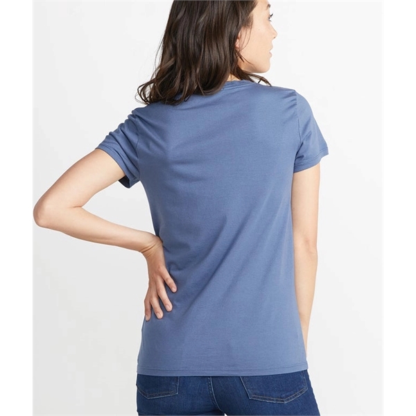 Marine Layer - Custom Dyed Women's Signature V-Neck - Marine Layer - Custom Dyed Women's Signature V-Neck - Image 3 of 5