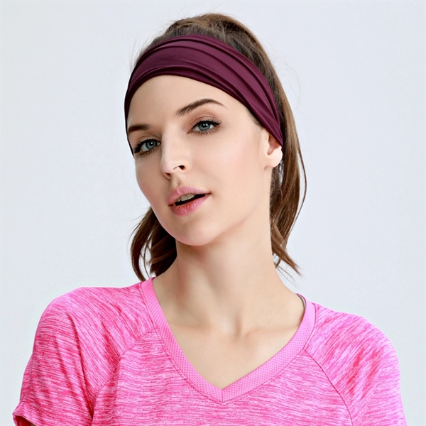 Unisex Sports Headband - Unisex Sports Headband - Image 1 of 3