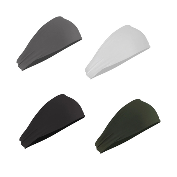 Unisex Sports Headband - Unisex Sports Headband - Image 2 of 3