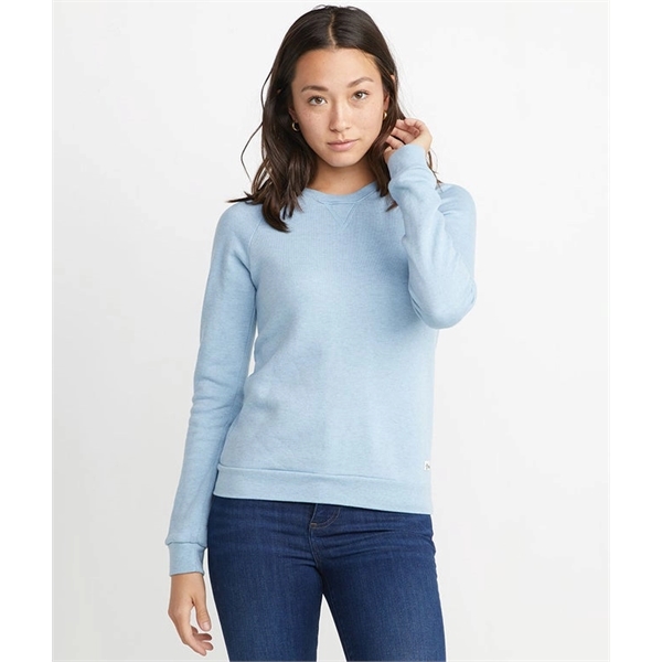 Marine Layer - Custom Dyed Women's Sherpa Crew Pullover - Marine Layer - Custom Dyed Women's Sherpa Crew Pullover - Image 1 of 4