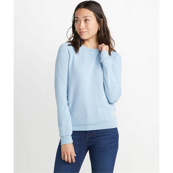 Marine Layer - Custom Dyed Women's Sherpa Crew Pullover - Marine Layer - Custom Dyed Women's Sherpa Crew Pullover - Image 2 of 4