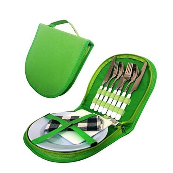 Outdoor Picnic Tableware Set - Outdoor Picnic Tableware Set - Image 2 of 5