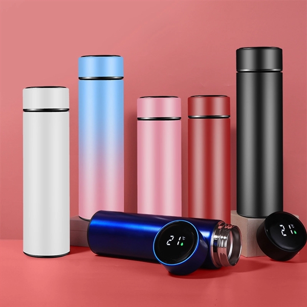 Gradient Smart sports bottle with LED temperature - Gradient Smart sports bottle with LED temperature - Image 0 of 2