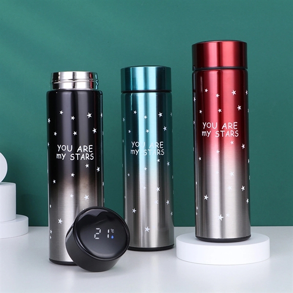 Gradient Smart sports bottle with LED temperature - Gradient Smart sports bottle with LED temperature - Image 1 of 2