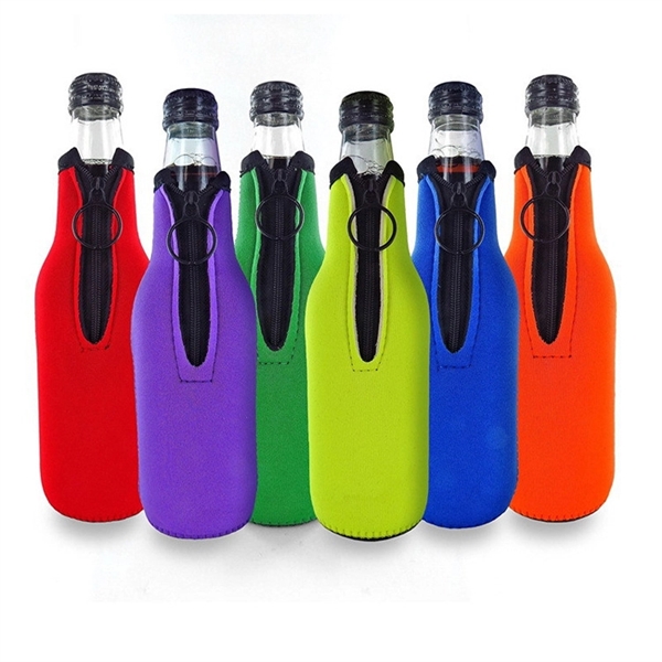 Neoprene Beer Bottle Cooler - Neoprene Beer Bottle Cooler - Image 0 of 3