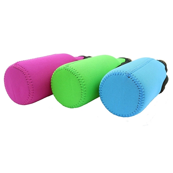 Neoprene Beer Bottle Cooler - Neoprene Beer Bottle Cooler - Image 2 of 3