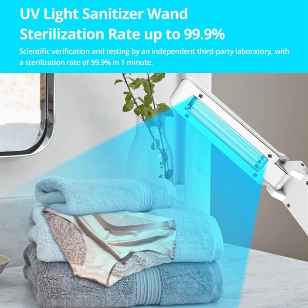 Foldable UV Light Sanitizer Wand - Foldable UV Light Sanitizer Wand - Image 4 of 6