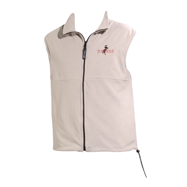 Polar fleece reversible vest with bungee cord - Polar fleece reversible vest with bungee cord - Image 0 of 0