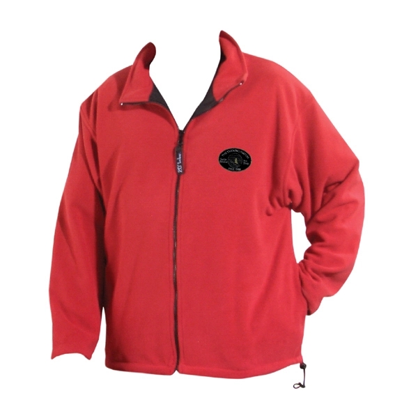 Polar fleece reversible full zip jacket - Polar fleece reversible full zip jacket - Image 0 of 0